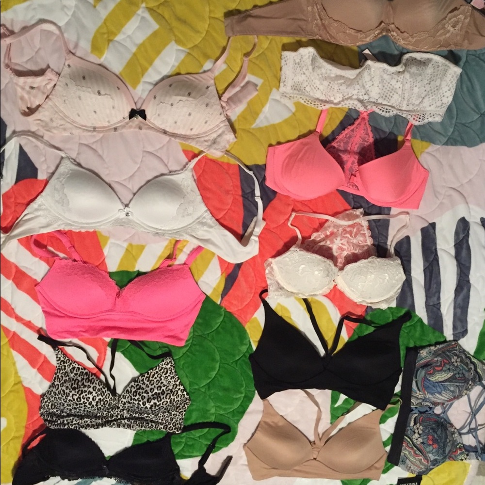 11 Victoria Secret Bras $75